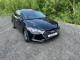 2017 Hyundai Elantra VI (AD), чёрный, 1890000 рублей, вид 2