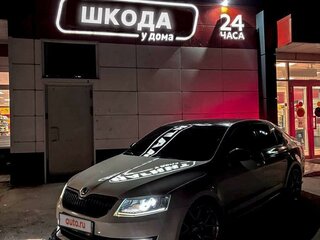 2014 Skoda Octavia III (A7), белый, 1400000 рублей, вид 3