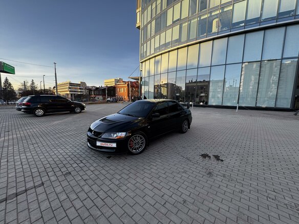 2004 Mitsubishi Lancer Evolution VIII, чёрный, 3250000 рублей
