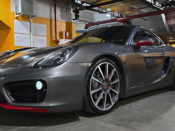 2013 Porsche Cayman S II (981), серый, 4100000 рублей - вид 1