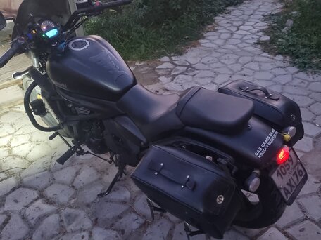 2020 Kawasaki EN650 Vulcan S, чёрный, 700000 рублей, вид 4