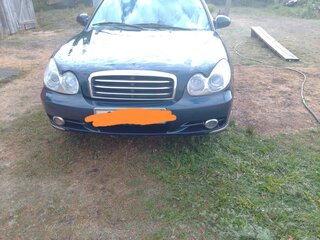2007 Hyundai Sonata ТагАЗ IV (EF) Рестайлинг, синий, 470000 рублей, вид 2