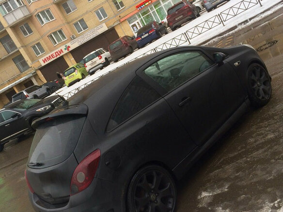2008 Opel Corsa GSi D, чёрный - вид 5