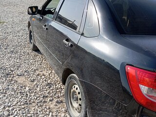2013 Lada (ВАЗ) Granta I, чёрный, 620000 рублей, вид 4