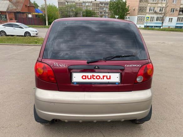 2010 Daewoo Matiz Best I Рестайлинг, пурпурный, 325000 рублей - вид 2