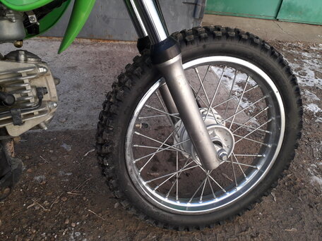 2006 Kawasaki KLX 110, зелёный, 290000 рублей, вид 4