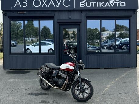 2015 Triumph Bonneville T100, красный, 730000 рублей, вид 2
