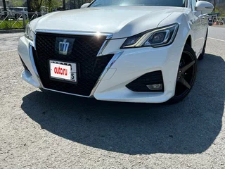 2017 Toyota Crown XIV (S210) Рестайлинг, белый, 3050000 рублей, вид 4