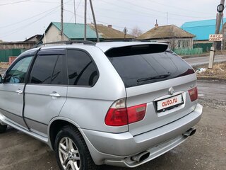2004 BMW X5 3.0i I (E53) Рестайлинг, серебристый, 950000 рублей, вид 4