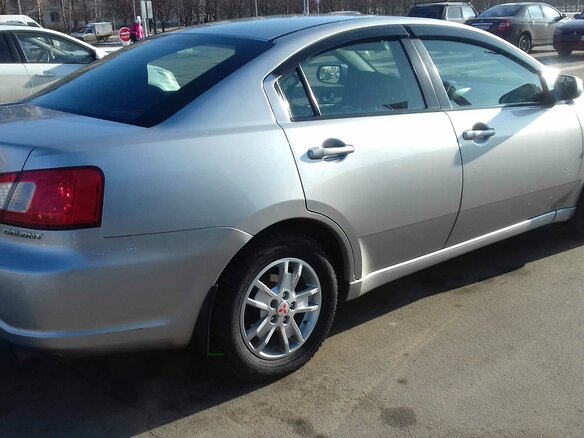 2008 Mitsubishi Galant IX Рестайлинг 2, серебристый - вид 2