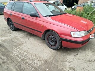 1995 Toyota Carina E, красный, 165000 рублей, вид 3