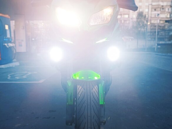 2016 Kawasaki Versys 1000, зелёный, 880000 рублей - вид 15