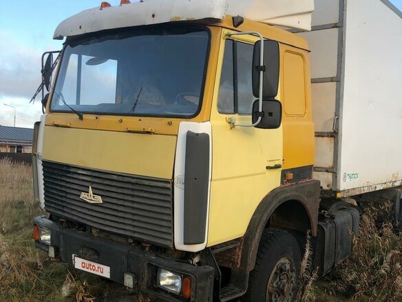 2004 МАЗ 6312, жёлтый, 650000 рублей