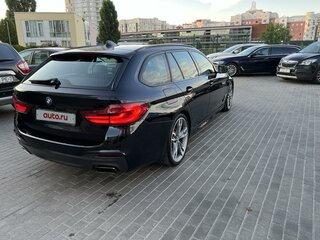 2019 BMW 5 серии M550d xDrive VII (G30/G31/G38), чёрный, 3700000 рублей, вид 4