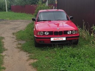 1988 BMW 5 серии 525i III (E34), красный, 420000 рублей, вид 3