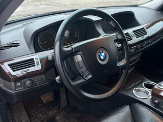2002 BMW 7 серии 745i IV (E65/E66), чёрный, 1100000 рублей, вид 3