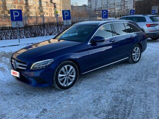2018 Mercedes-Benz C-Класс 220 d IV (W205) Рестайлинг, синий, 2000000 рублей, вид 2