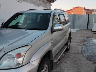 2008 Toyota Land Cruiser Prado 120 Series Рестайлинг, серый, 2800000 рублей, вид 1