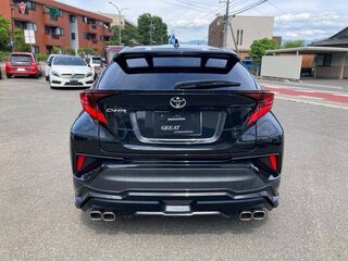 2020 Toyota C-HR I Рестайлинг, чёрный, 1390000 рублей, вид 5