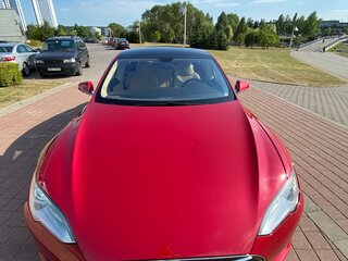 2013 Tesla Model S S85 I, красный, 2150000 рублей, вид 5
