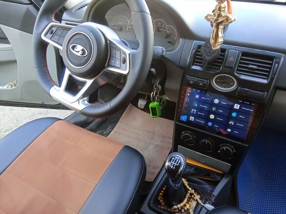 2009 Lada (ВАЗ) Priora I, зелёный, 300000 рублей - вид 11