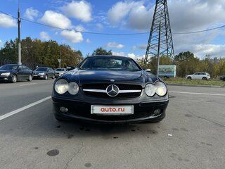 2003 Mercedes-Benz SL-Класс 350 V (R230), чёрный, 1550000 рублей, вид 3