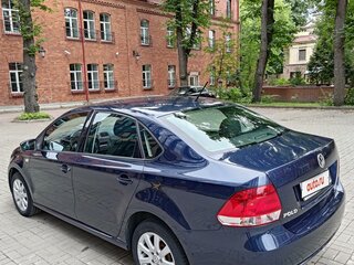 2014 Volkswagen Polo V, синий, 899000 рублей, вид 3