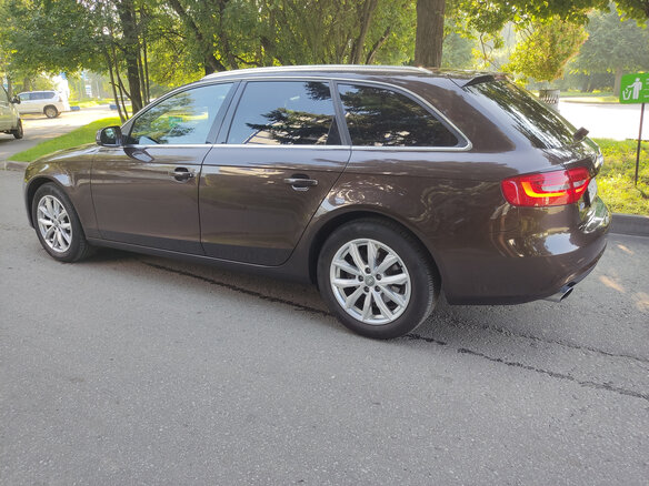 2014 Audi A4 IV (B8) Рестайлинг, коричневый, 1800000 рублей - вид 2
