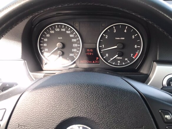 2006 BMW 3 серии 320i V (E90/E91/E92/E93), синий, 850000 рублей - вид 10