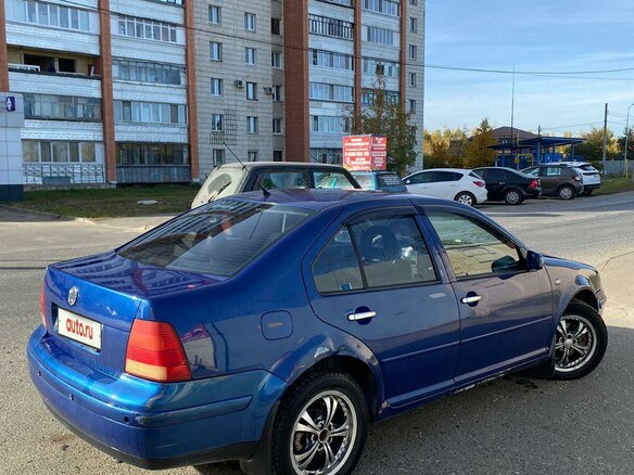2001 Volkswagen Bora I, синий - вид 2