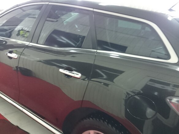 2012 Mazda CX-7 I Рестайлинг, чёрный - вид 1