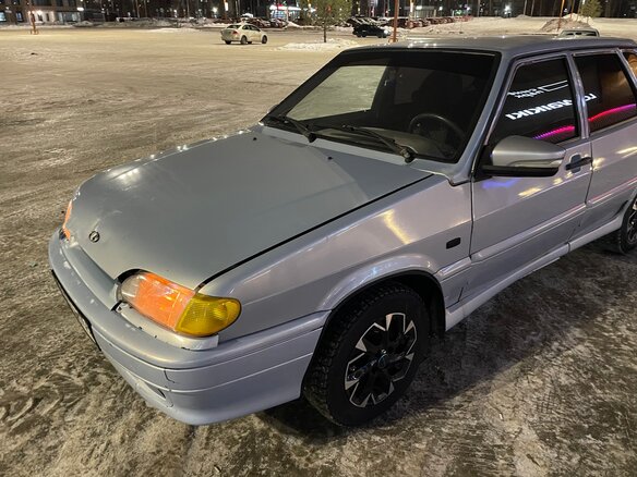 2007 Lada (ВАЗ) 2114, серебристый, 180000 рублей - вид 7