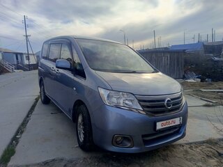2013 Nissan Serena IV (C26), голубой, 1350000 рублей, вид 2
