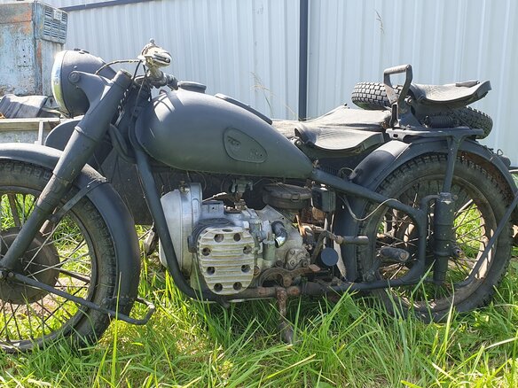 1955 Урал M-72, чёрный, 725000 рублей