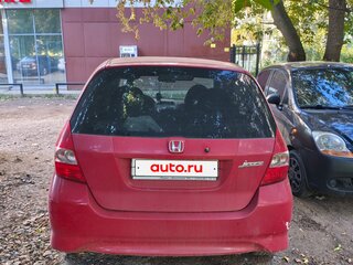2007 Honda Jazz I Рестайлинг, красный, 550000 рублей, вид 3