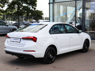 2022 Skoda Rapid II, белый, 1665000 рублей, вид 4