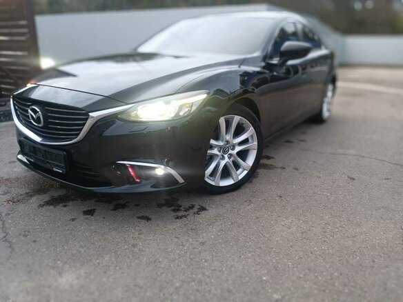 2015 Mazda 6 III (GJ) Рестайлинг, чёрный, 2000000 рублей - вид 2