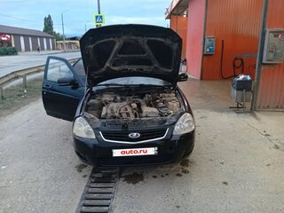 2007 Lada (ВАЗ) Priora I, чёрный, 150000 рублей, вид 1