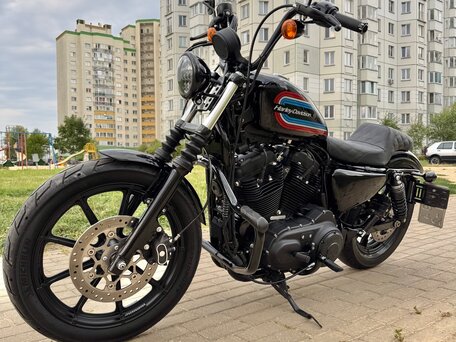 2021 Harley-Davidson Sportster 1200, чёрный, 785000 рублей, вид 3
