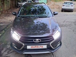 2018 Lada (ВАЗ) Vesta SW I, чёрный, 1300000 рублей, вид 3