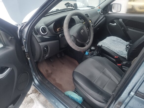 2014 Lada (ВАЗ) Kalina II, серый, 268000 рублей - вид 3