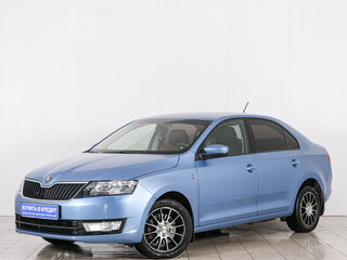 2014 Skoda Rapid I, синий, 699000 рублей, вид 3