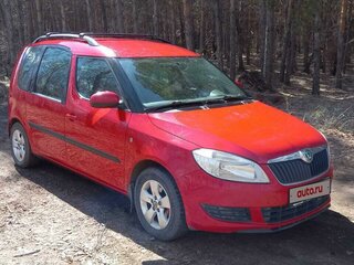 2012 Skoda Roomster I Рестайлинг, красный, 450000 рублей, вид 5