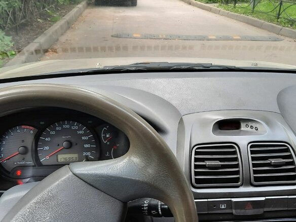 2004 Hyundai Accent ТагАЗ II, бежевый - вид 10