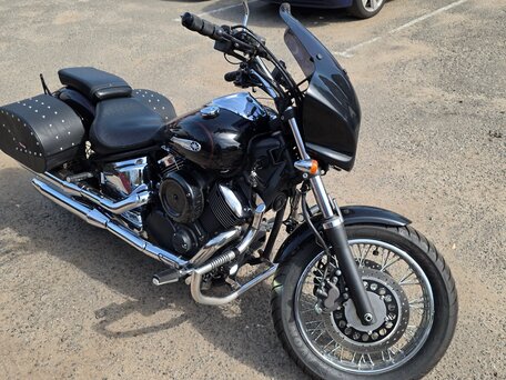 2005 Yamaha XVS1100, чёрный, 600000 рублей, вид 3