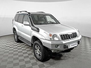 2005 Toyota Land Cruiser Prado 5-speed 120 Series, серебристый, 1950000 рублей, вид 4