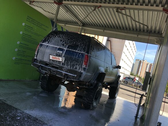 1996 Chevrolet Suburban VIII, синий - вид 3