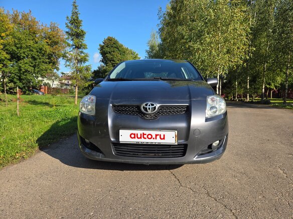 2008 Toyota Auris I, серый, 680000 рублей - вид 1