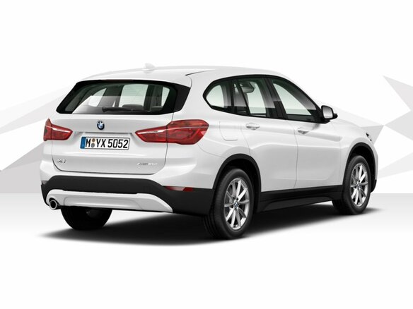 2020 BMW X1 18d xDrive II (F48) Рестайлинг, белый - вид 4