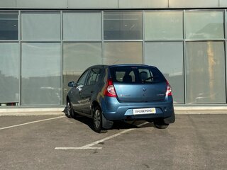 2013 Renault Sandero I, синий, 318000 рублей, вид 5